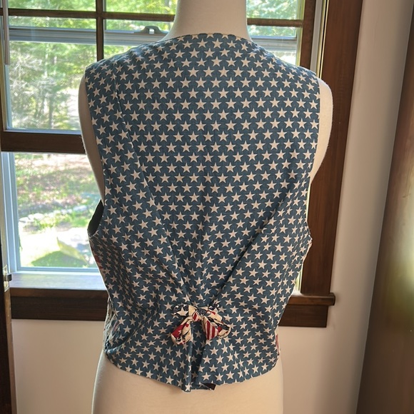 Saddle River Sportswear July 4 Vest Size M - Picture 2 of 3